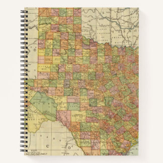 Cuaderno Texas por Rand McNally