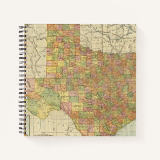 Cuaderno Texas por Rand McNally