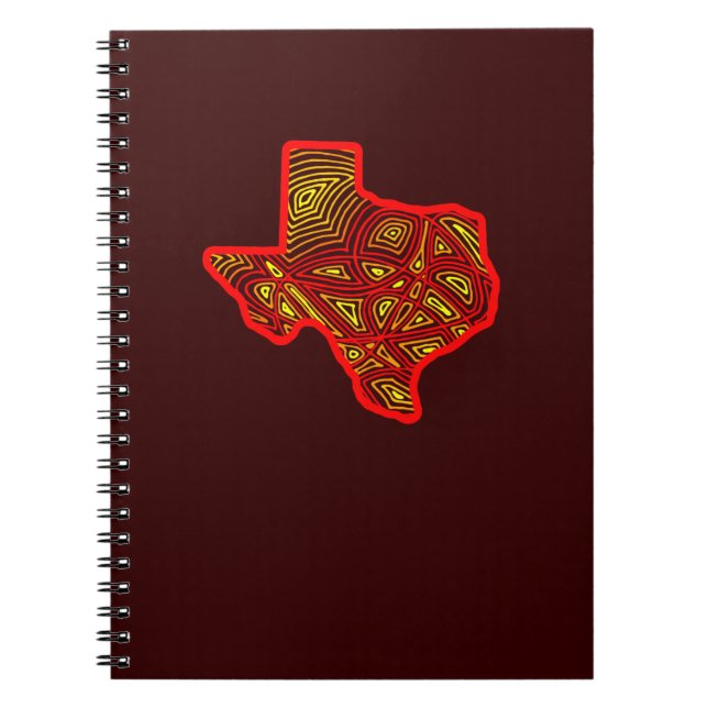 Cuaderno Texas Scribbleprint (Frente)