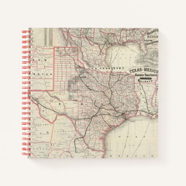 Cuaderno Texas y México, Houston (Anverso)