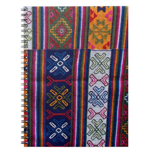 Cuaderno Textil butanés (Frente)
