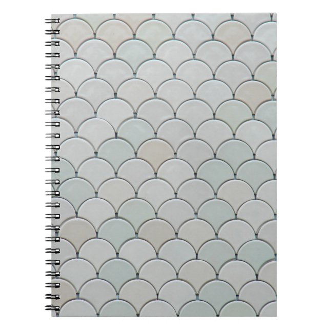 Cuaderno Textil gráfico gris (Frente)