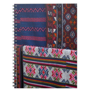 Cuaderno Textiles coloridos de Bután