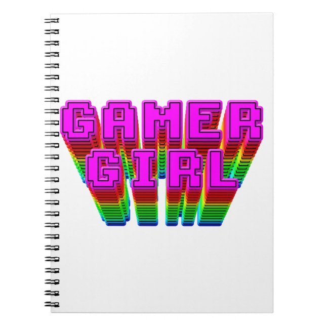 Cuaderno Texto de Chica de jugador (Frente)