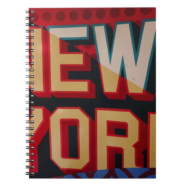 Cuaderno Texto de Nueva York (Frente)