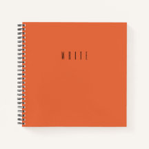 Texto de tipografía de escritura de naranja