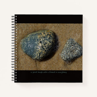 Cuaderno Texto inspirador y foto.