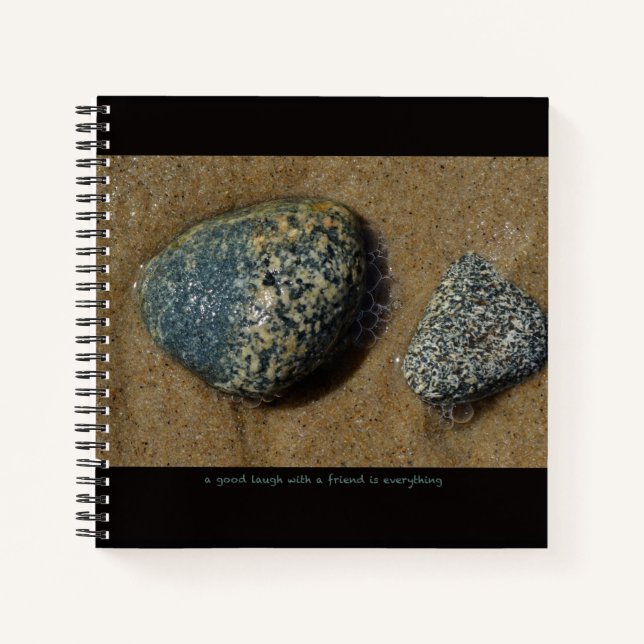 Cuaderno Texto inspirador y foto.  (Anverso)