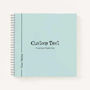 Cuaderno Texto personalizado