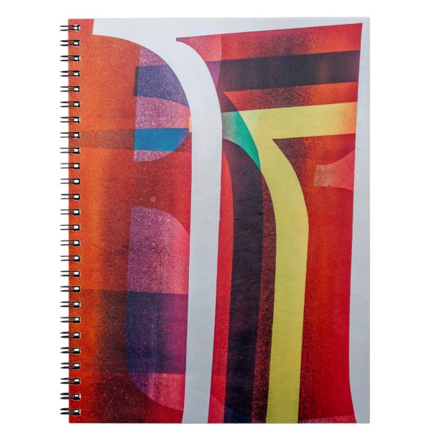 Cuaderno Textos blancos y rojos (Frente)
