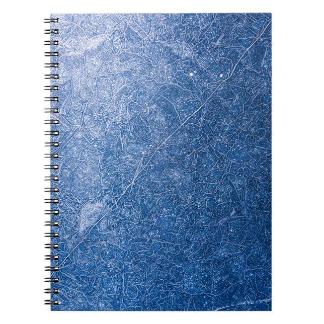 Cuaderno Textos florales en blanco y negro (Frente)