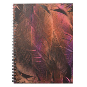 Cuaderno Textura abstracta de la plantilla de forma