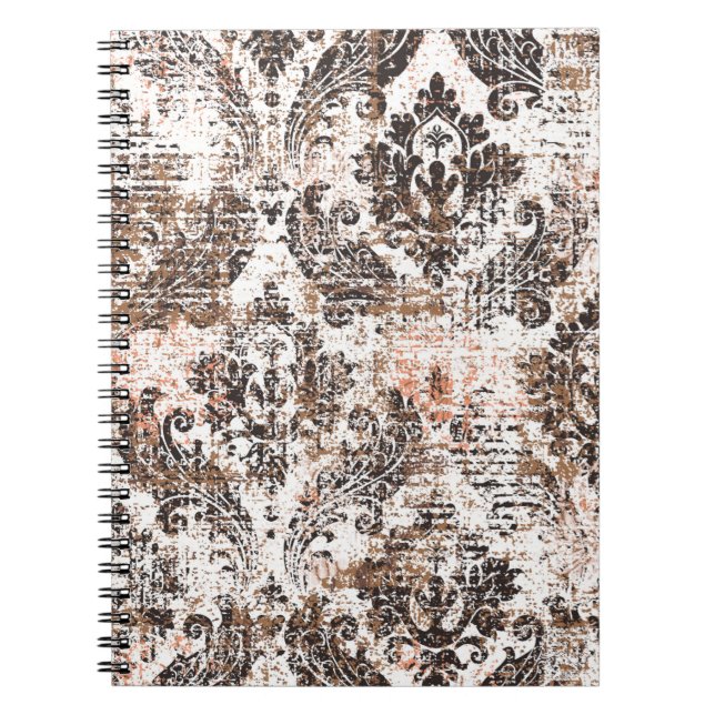 Cuaderno Textura abstracta o fondo grueso. Textura de arte (Frente)