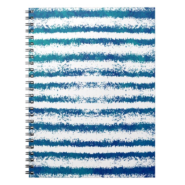 Cuaderno Textura abstracta repetir patrón moderno abstracto (Frente)