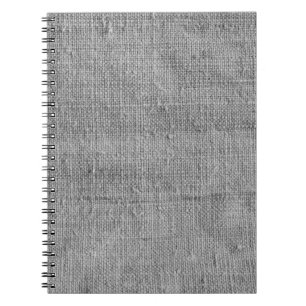 Cuaderno Textura auténtica de tela vintage