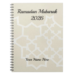 Cuaderno Textura Blanca Crema de Lujo