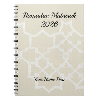 Cuaderno Textura Blanca Crema de Lujo