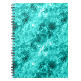 Cuaderno Textura cian cruzada