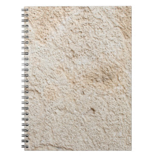 Cuaderno Textura clara de la antigua pared antigua, capa de