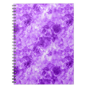 Cuaderno Textura cruzada púrpura