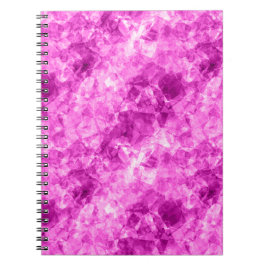 Cuaderno Textura cruzada rosa
