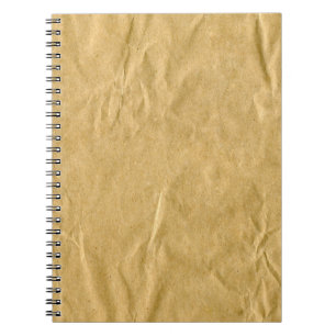 Cuaderno Textura de cartón en bruto
