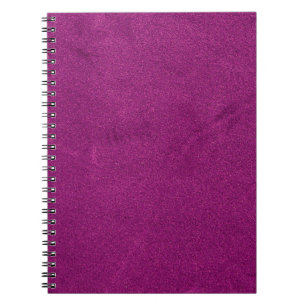 Cuaderno Textura de color de terciopelo