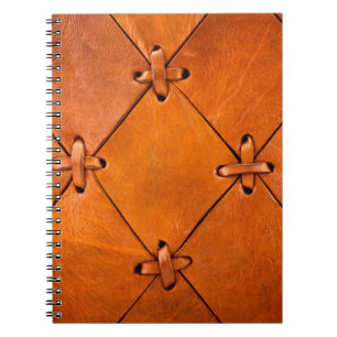Cuaderno Textura de cuero.