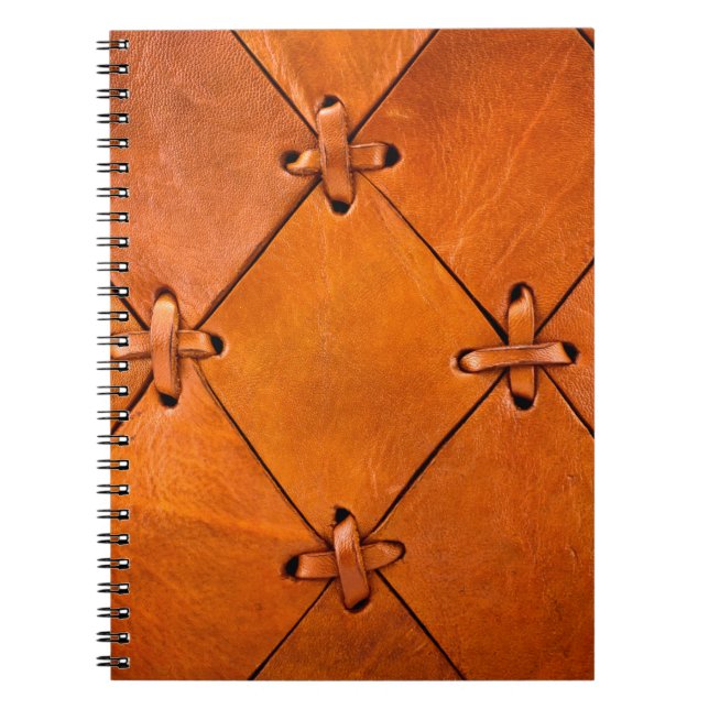 Cuaderno Textura de cuero. (Frente)