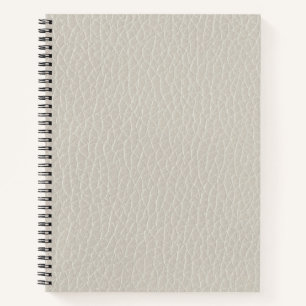 Cuaderno Textura de cuero cognac desgastado vintage