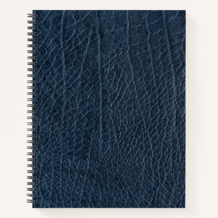 Cuaderno Textura de cuero cognac envejecido con efecto desg