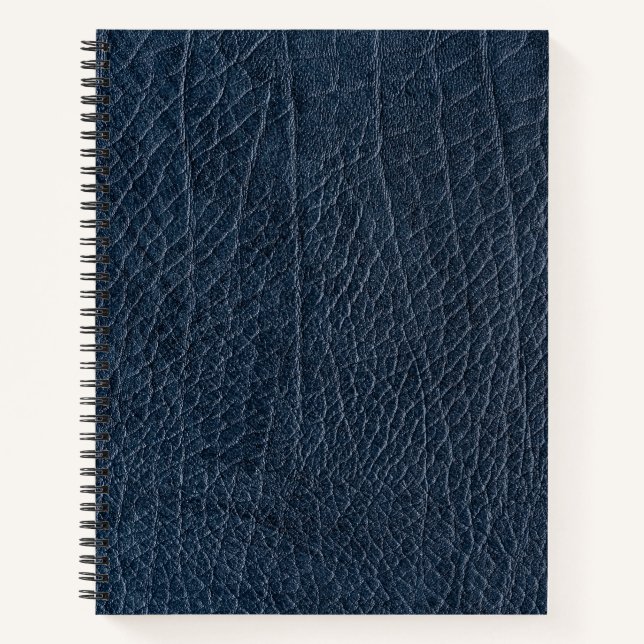 Cuaderno Textura de cuero cognac envejecido con efecto desg (Anverso)