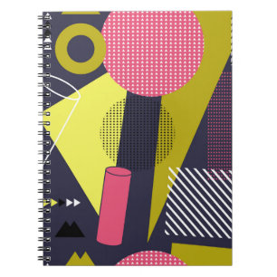 Cuaderno Textura de estilo retro, diseño de patrones. arte,