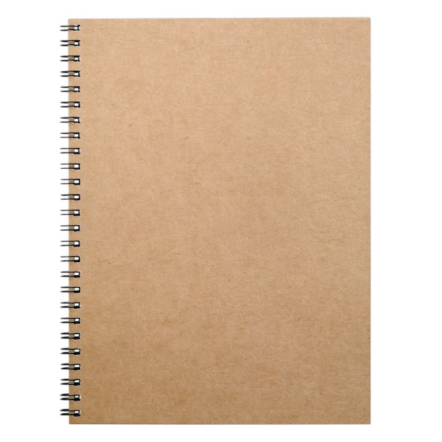 Cuaderno Textura de fondo del papel de reciclaje (Frente)