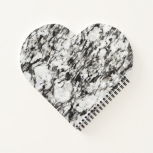 Cuaderno Textura de granito   Fondo de mármol negro