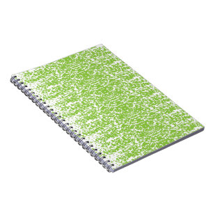 Cuaderno Textura de Grunge Verde Lima