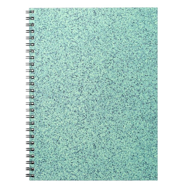 Cuaderno Textura de hormigón verde de primavera pastel (Frente)