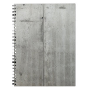 Cuaderno Textura de la estructura de la pared de concreto