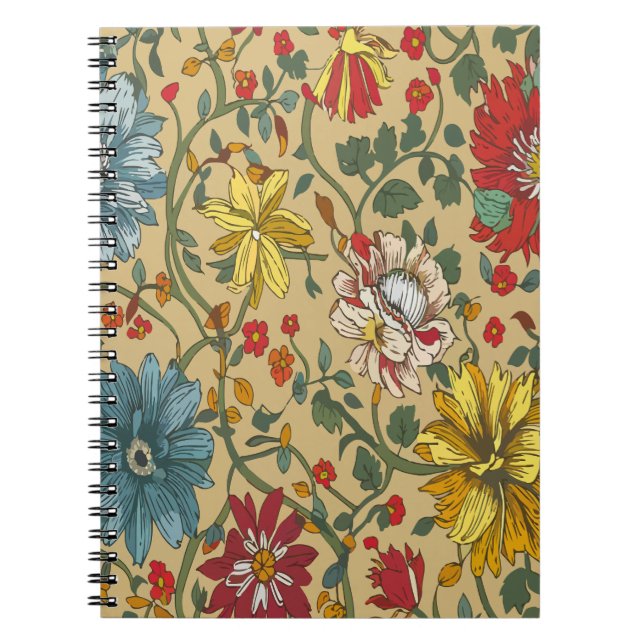 Cuaderno Textura de las flores (Frente)