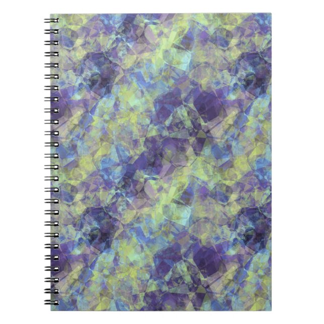 Cuaderno Textura de lavanda en bruto (Frente)