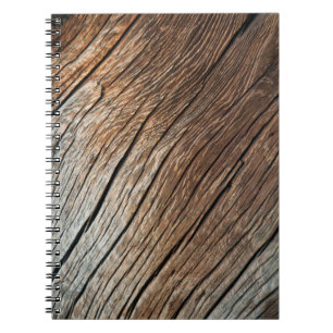 Cuaderno Textura de madera antigua, madera, abstracta, arte