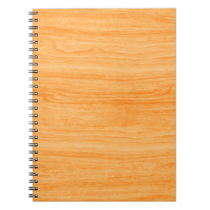 Cuaderno textura de madera con patternwood natural, envejec