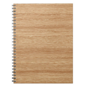 Cuaderno Textura de madera de grano cálido con flujo natura
