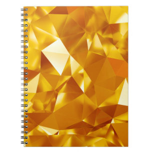 Cuaderno Textura de oro abstracta