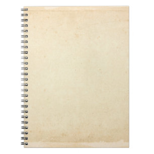 Cuaderno Textura de papel amarillo envejecido