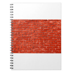 Cuaderno textura de pared de ladrillo oxidada de alta resol