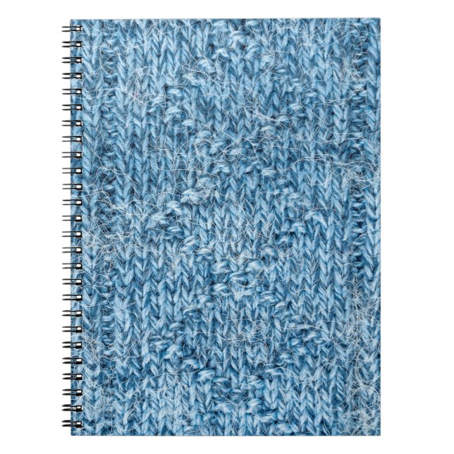 Cuaderno textura de patrón de punto (Frente)