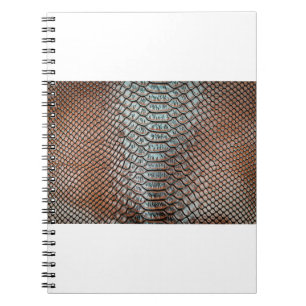 Cuaderno textura de piel de fondo textura, cocodrilo, l