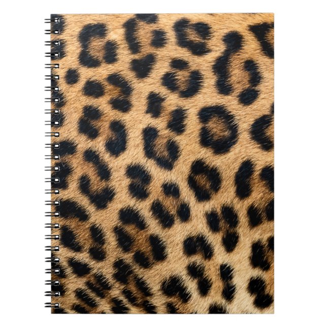 Cuaderno Textura de piel de leopardo (Frente)