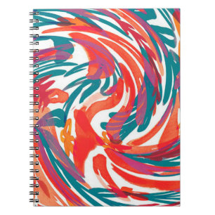 Cuaderno Textura de pintura abstracta. Papel pintado de art